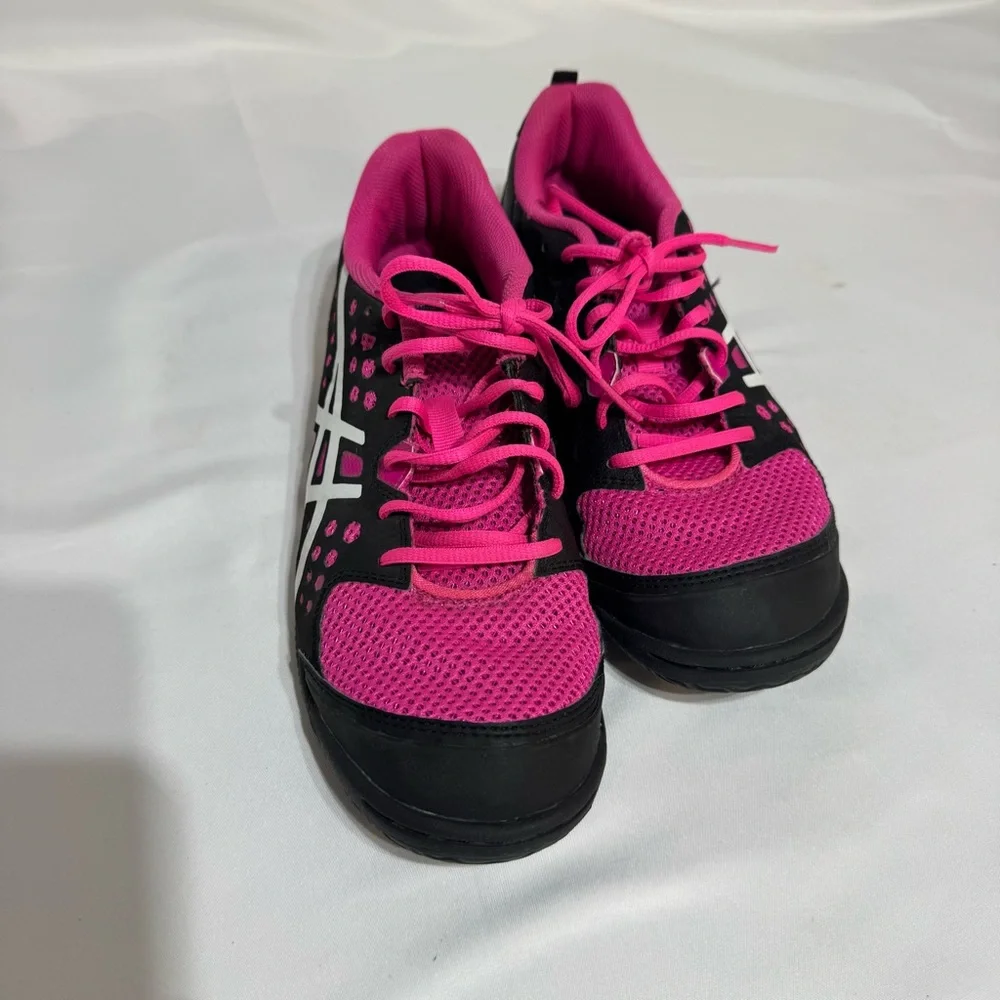 Asics Womens‎ Gel-Fortius TR Running Shoes Black Pink Athletic Trainers Size 8.5